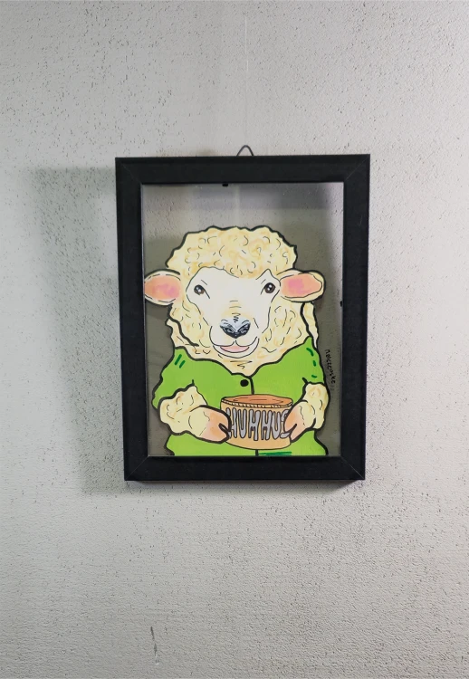 Obraz - OWCA HUMMUS - 23x18.webp